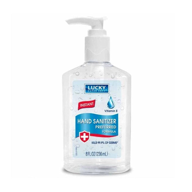 8 OZ HAND SANITIZER WITH PUMP
